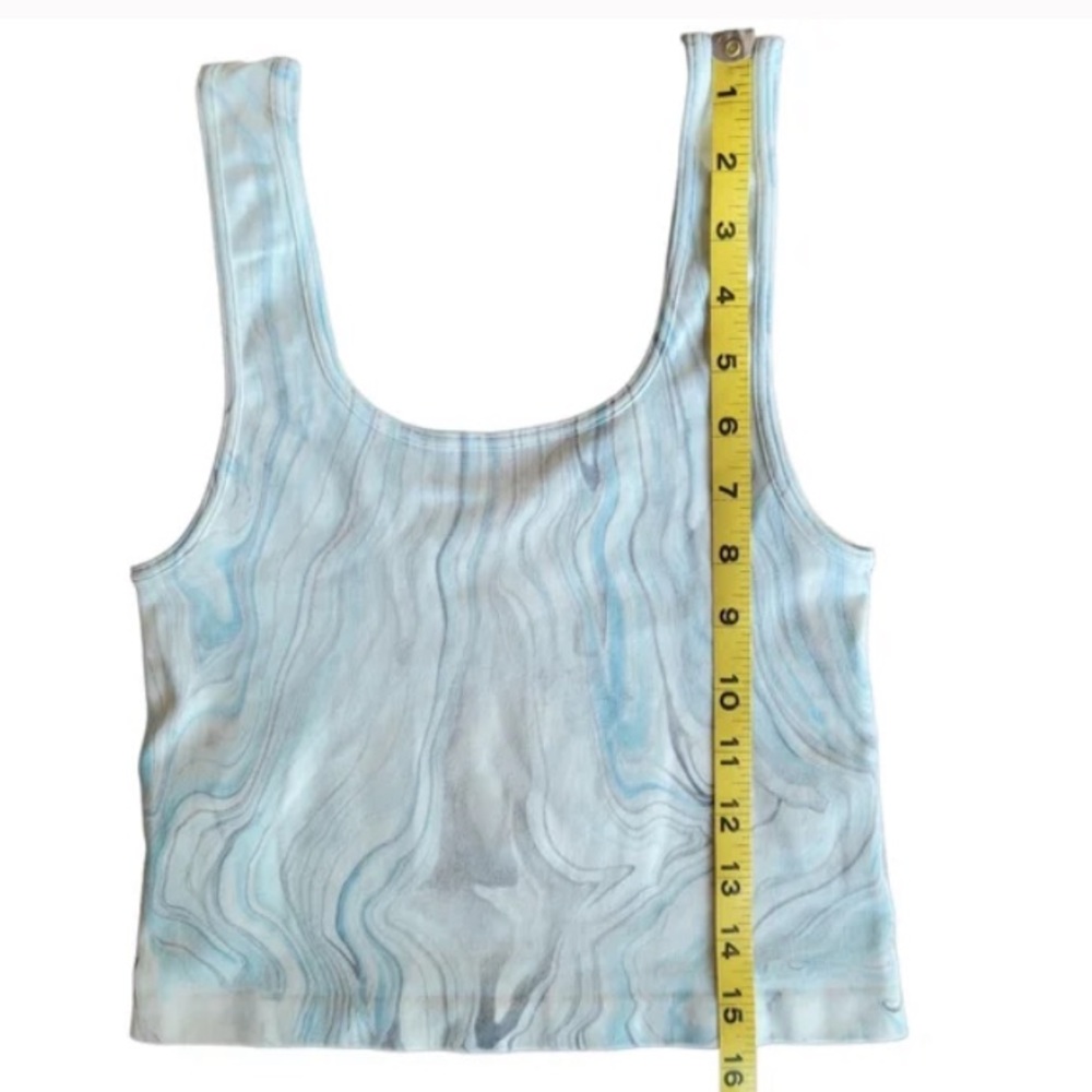 Nux Yoga Marble Crop Top - Picture 4 of 5